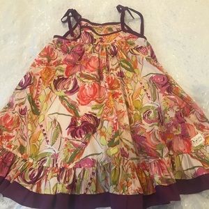 Country lane girls dress